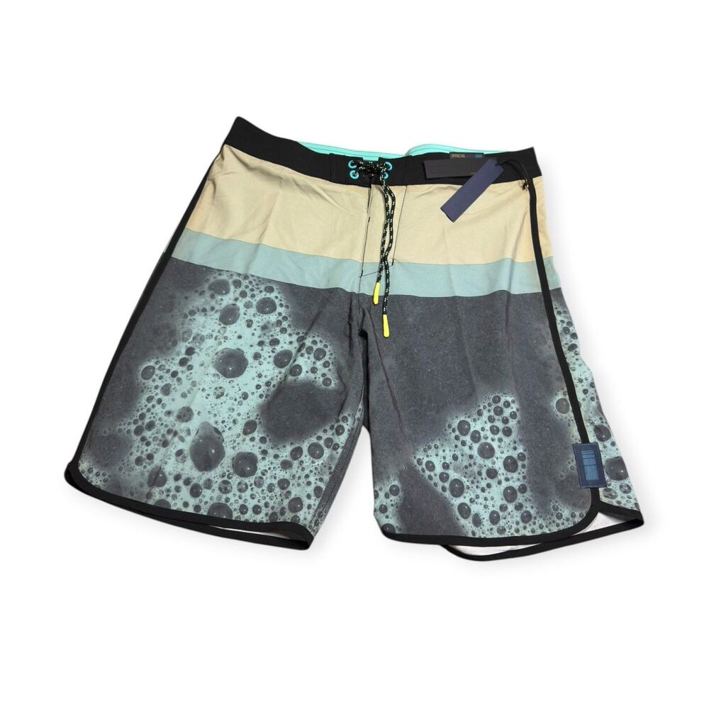 Depactus Head High Board Shorts Blue Surf Stretch Beach *Choose your Size* BNWT